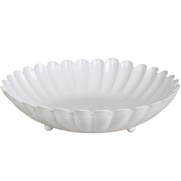 Copa de metal blanco