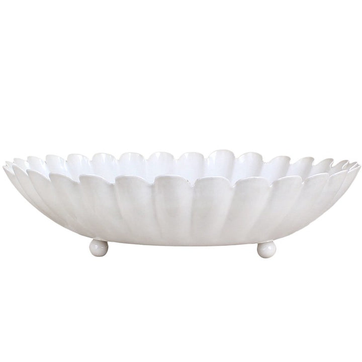 Copa de metal blanco