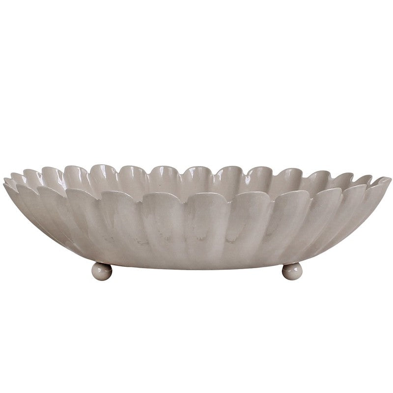 Taza de metal beige