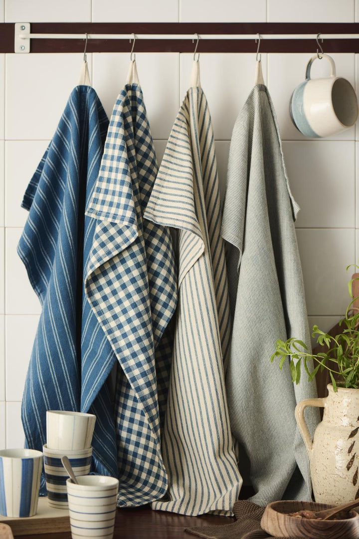 Tea Towel Vichy Azul